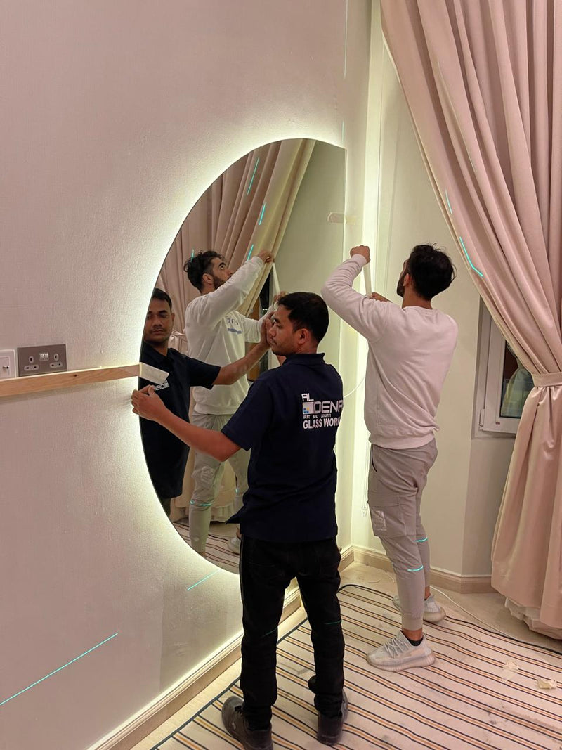 Glass Company Dubai | Mirrors, Shower Glass & Partitions | ALDENA ...